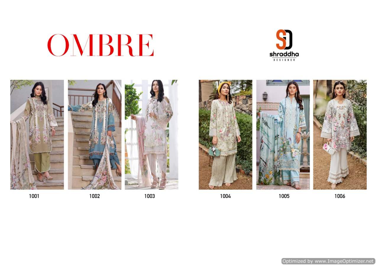 Shraddha Ombre Fancy Festive Wear Cotton Printed Pakistani Salwar Kameez